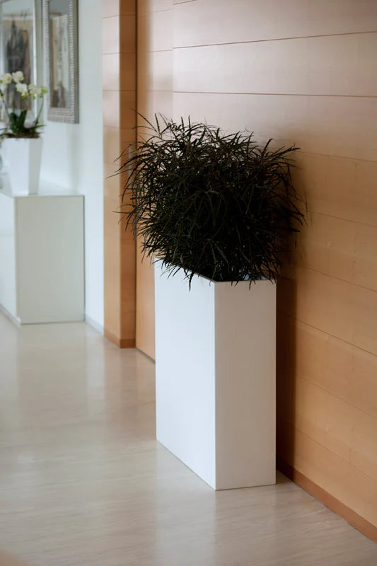 jardinière en plastique haute