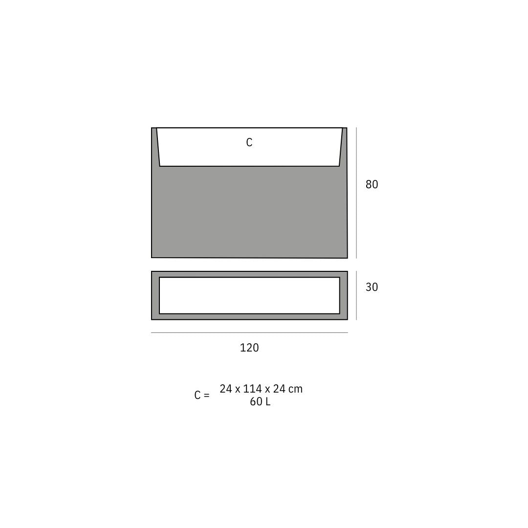 Jardinière - Wall LED
