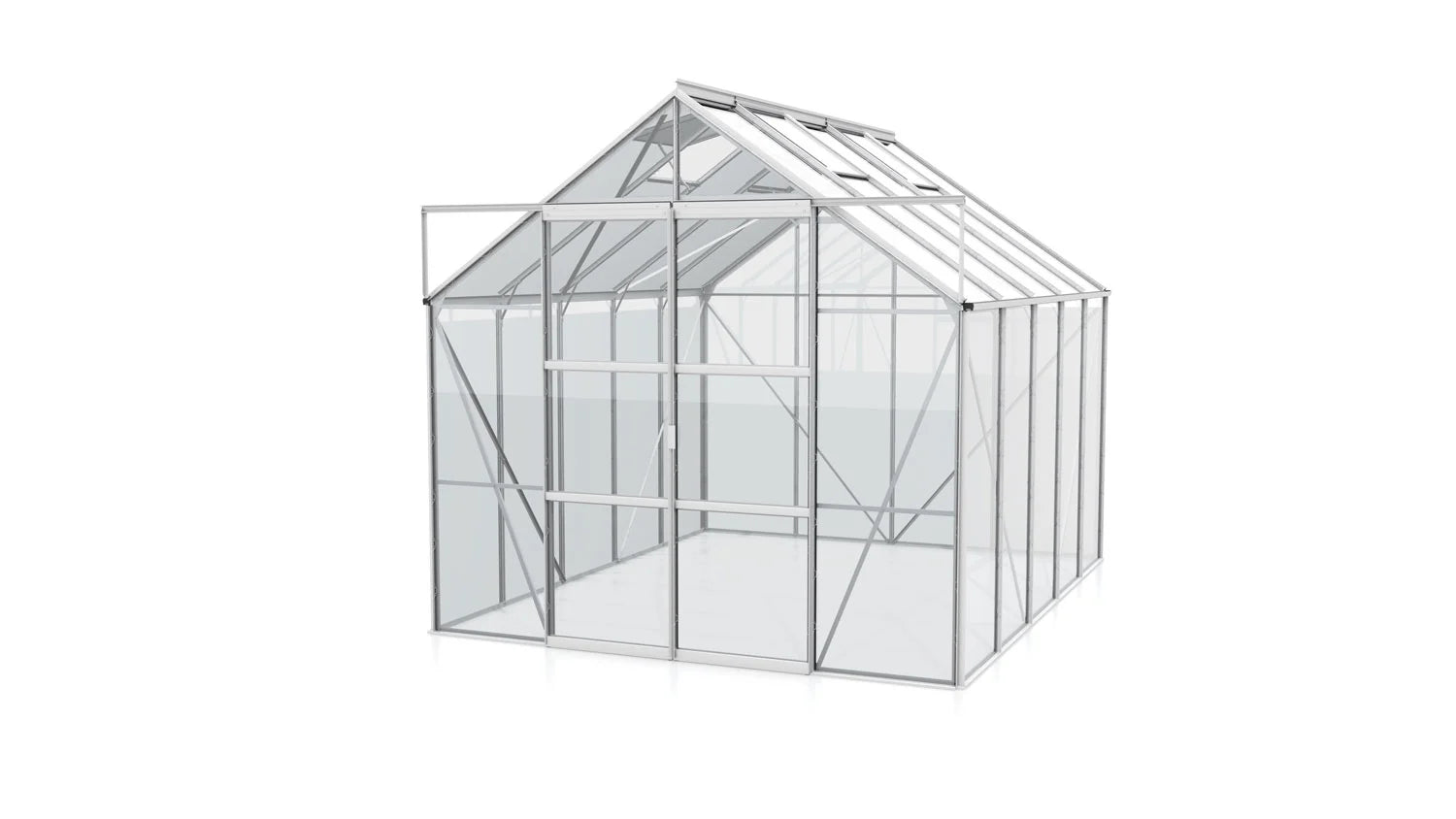 serre verre 8m2