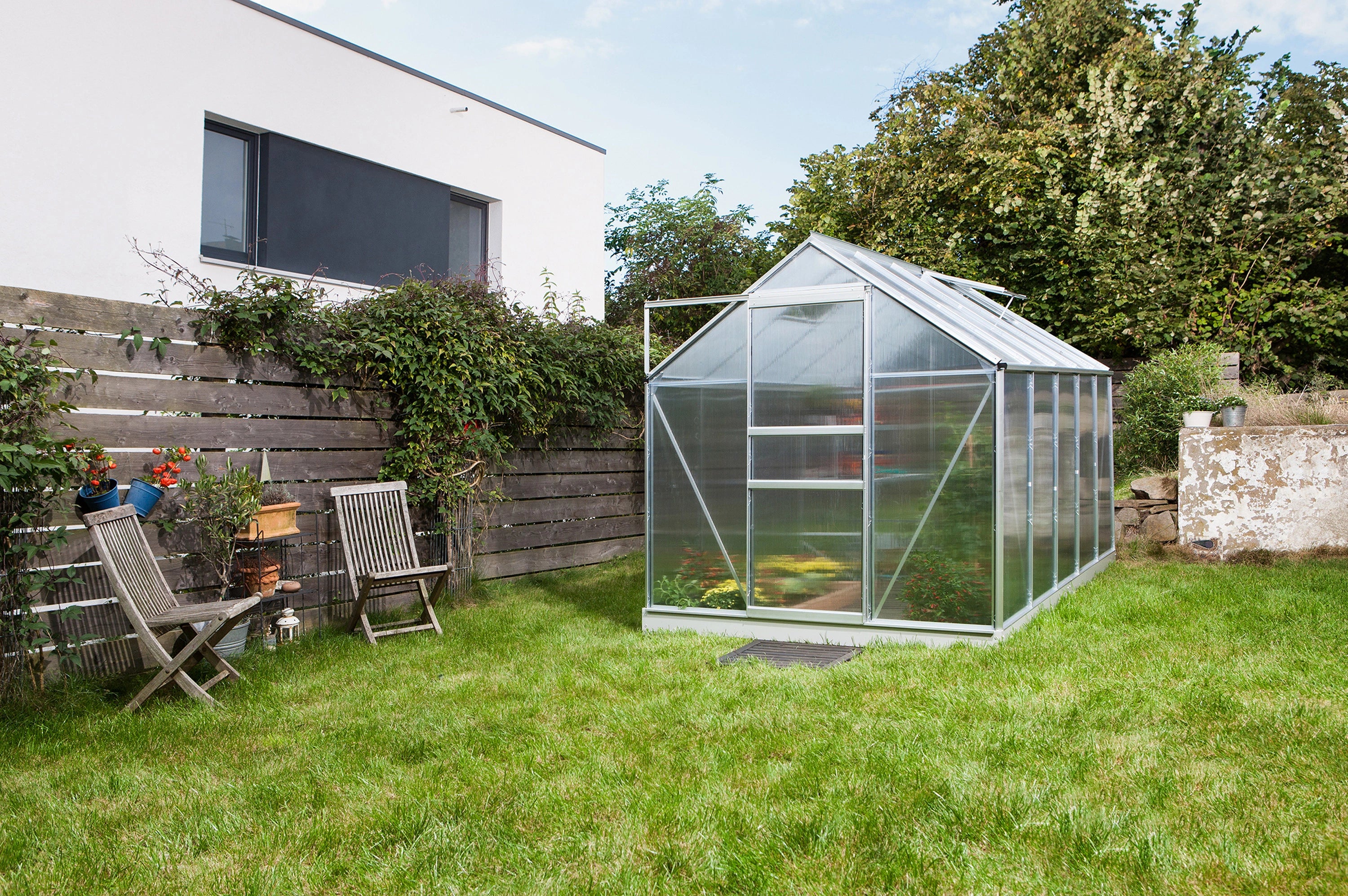 serre tomate polycarbonate