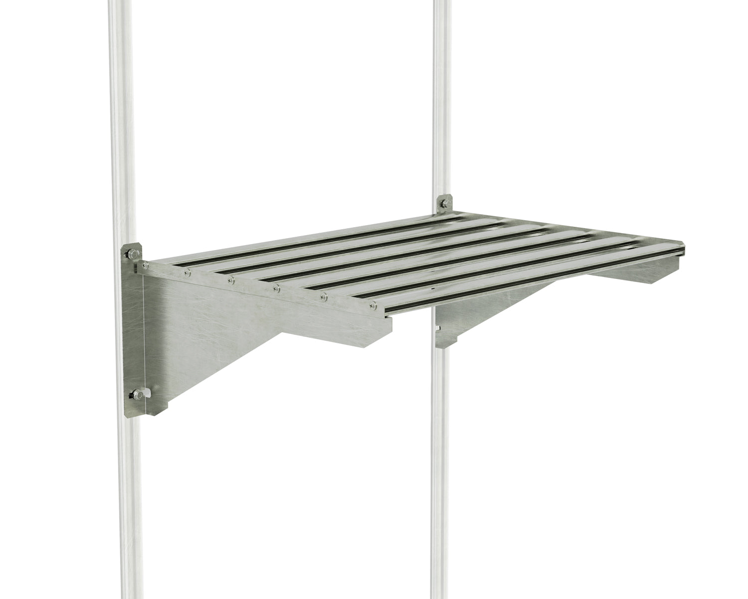 Etagere-Aluminium-serre-Jardin-Polycarbonate-schema