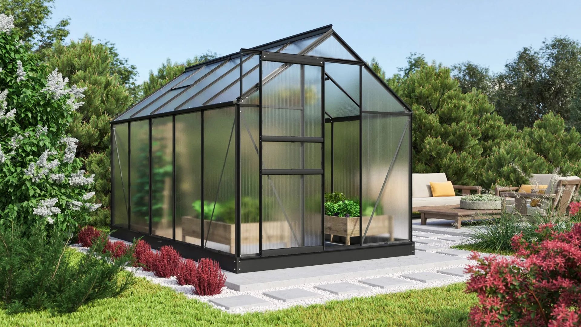 Serre - Comète 6,2m²