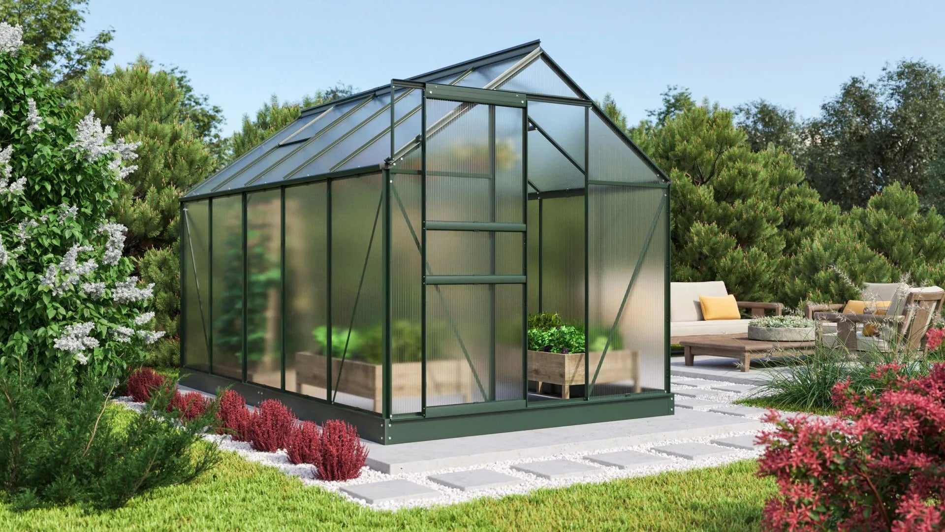 Serre - Comète 6,2m²