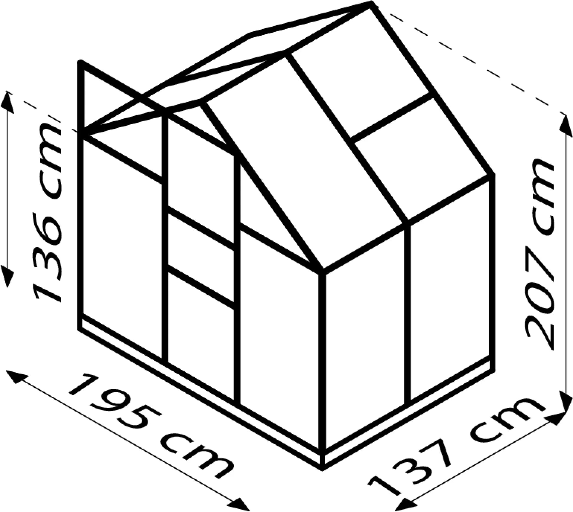 Serre - Planète 2,5m²