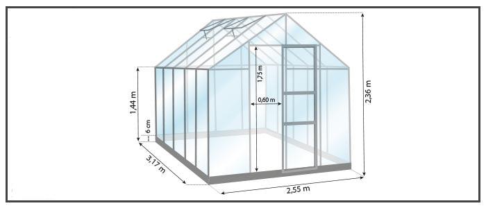 Serre - Carvi 8,1m²