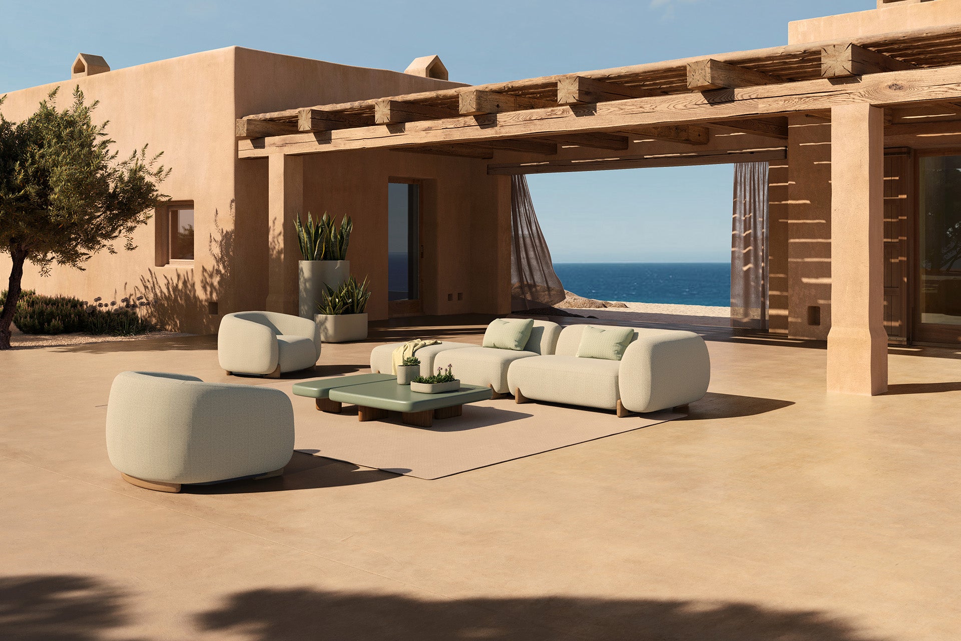 jardinière exterieur milos vondom