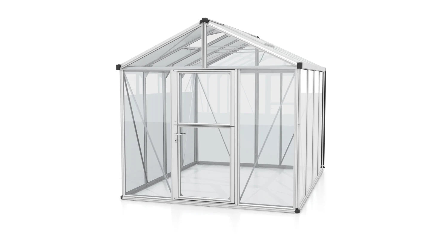 serre verre toit polycarbonate
