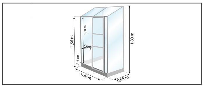 Serre - Mélissa 0,9m²