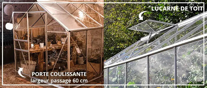 Serre - Allium 2,5m²