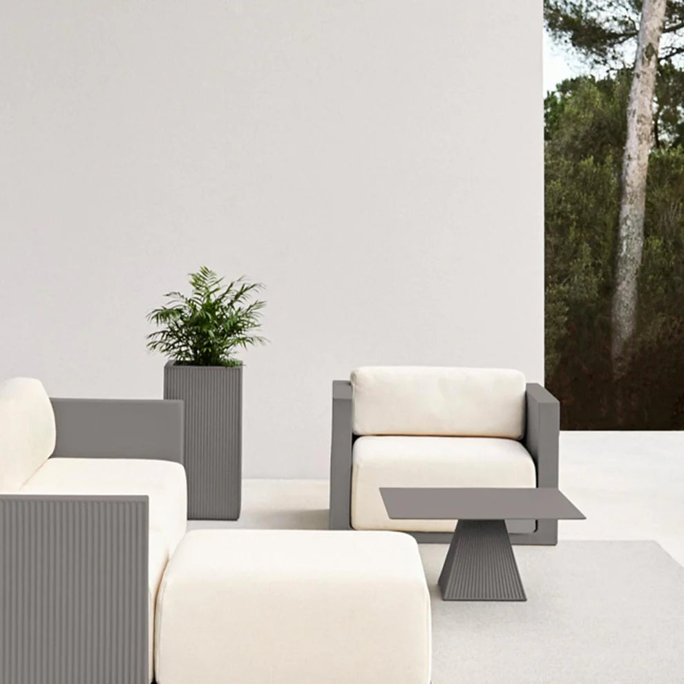 pot de fleurs colonne carré gatsby