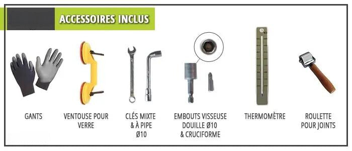 Serre Essentia 14,30 m² - Serre Rigide