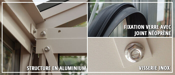 Serre Essentia 7,3 m² - Serre Essentia - Garantie 12 ans