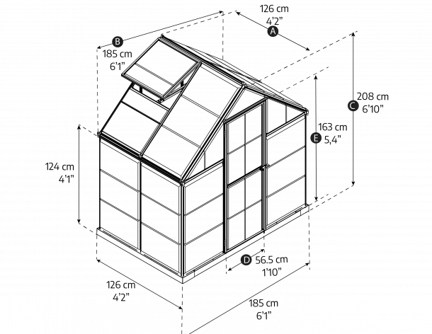 Serre - Harmony 2,3 m²