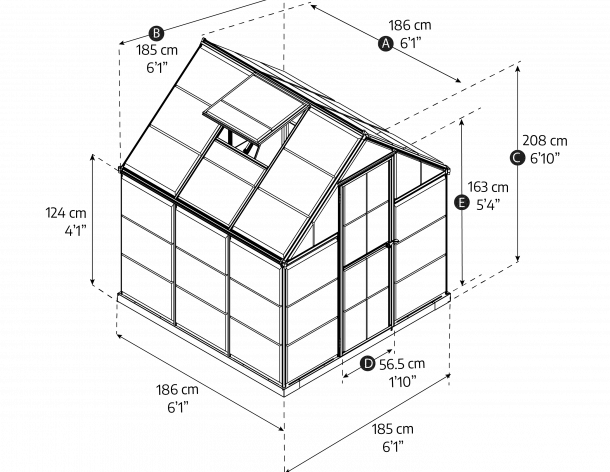 Serre - Harmony 3,4 m²