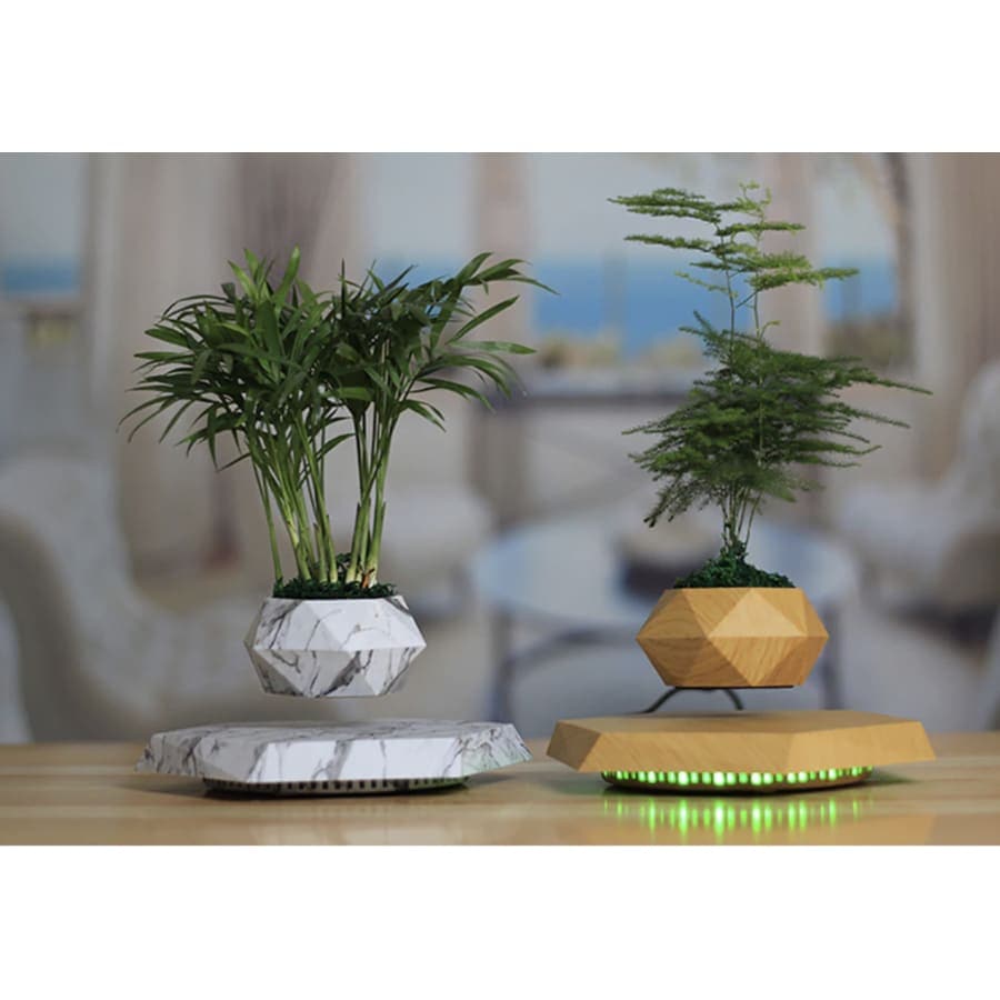 Cache pot magnétique