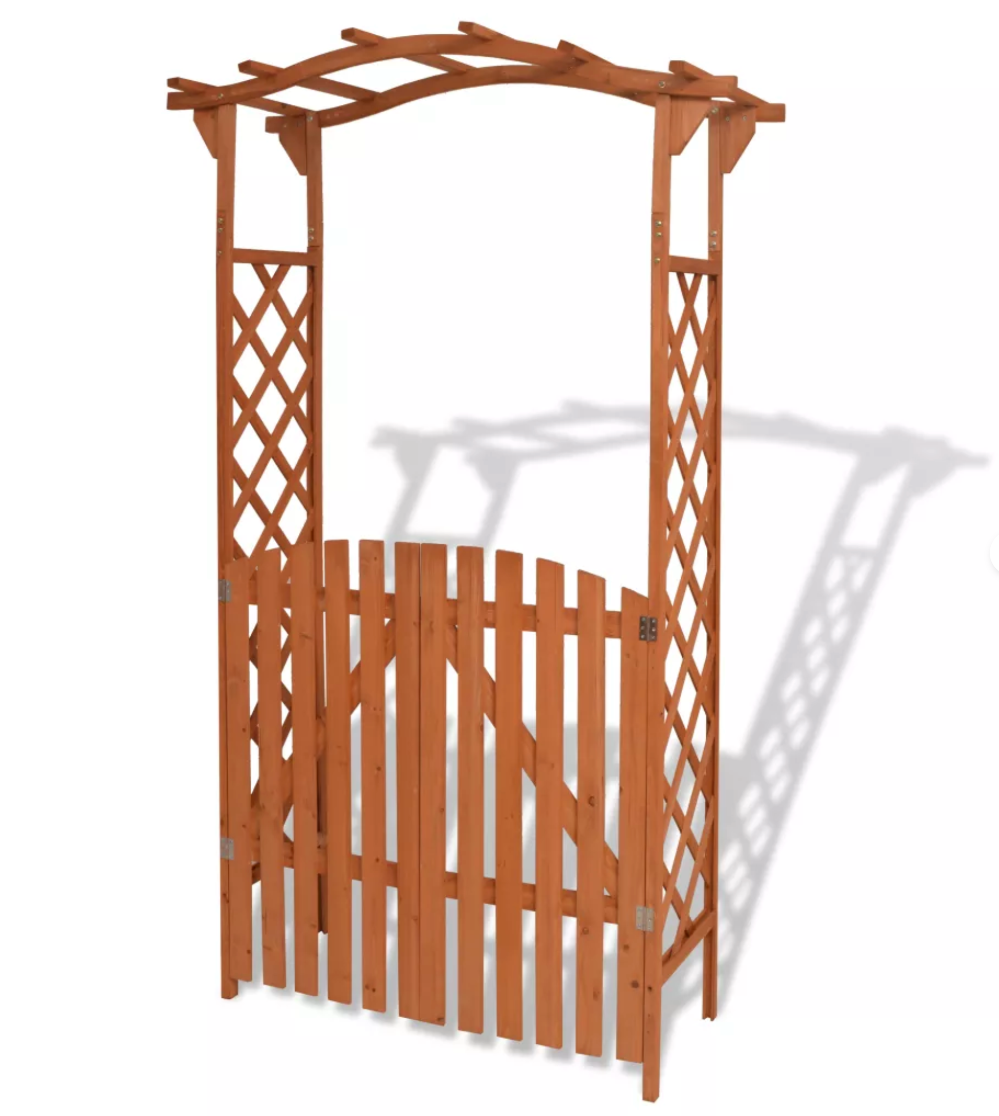 Arche de Jardin en Bois avec Porte