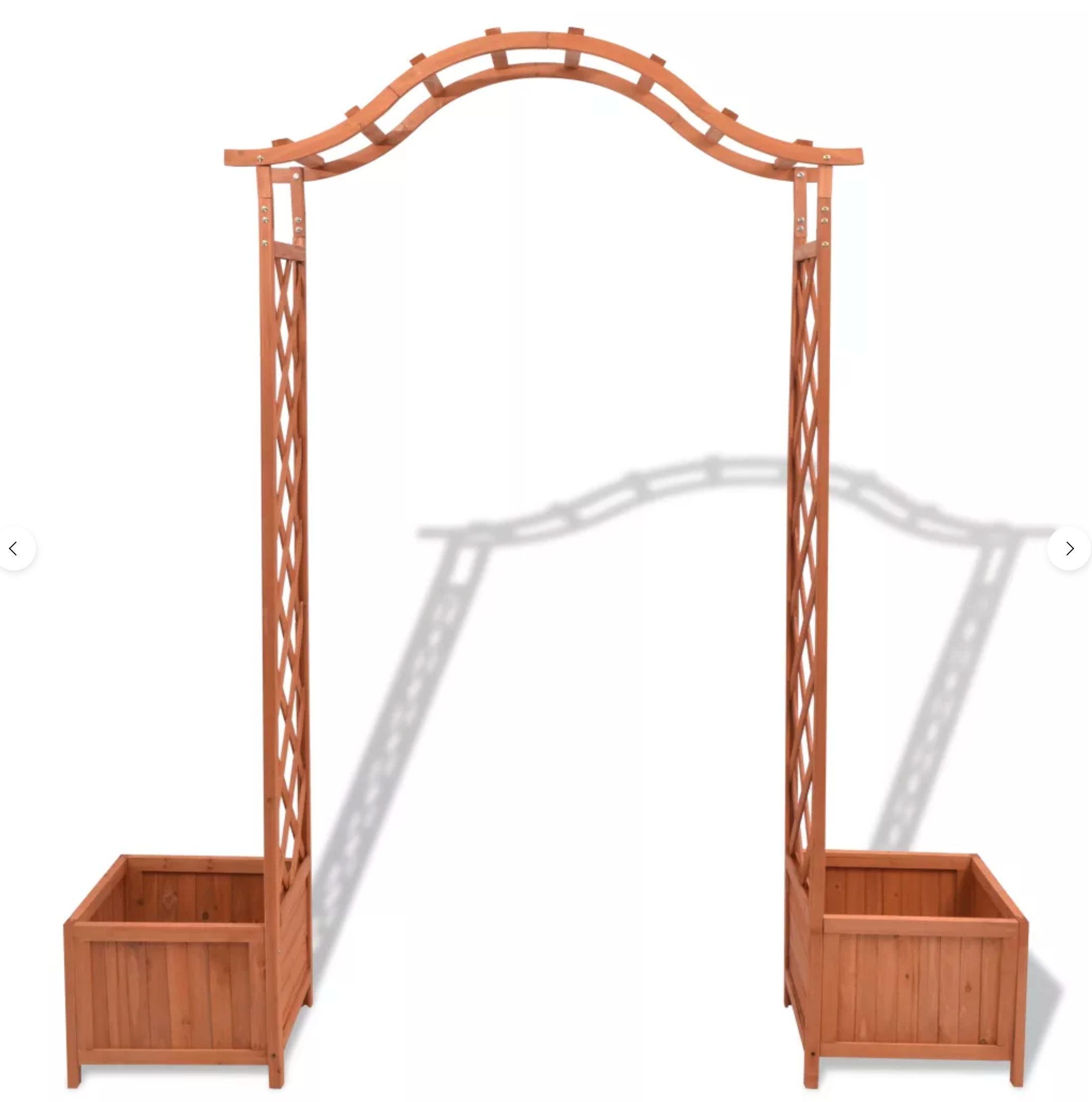 Arche bois avec Bac à Fleurs