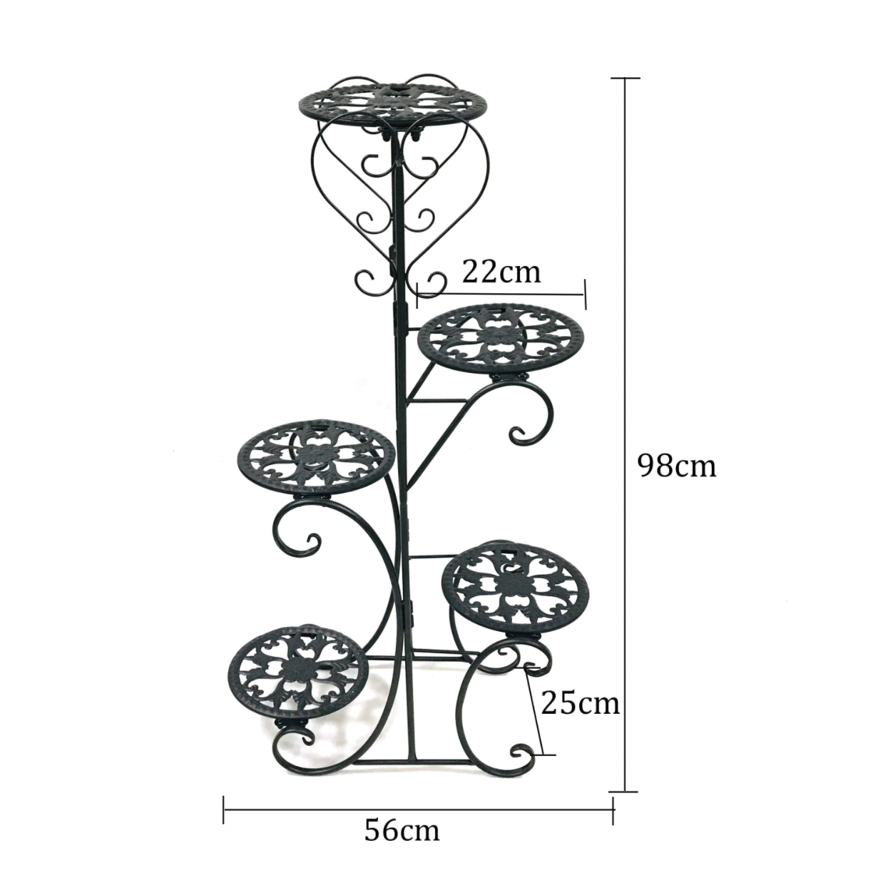 Étagère en Fer Forgé <br> Yero