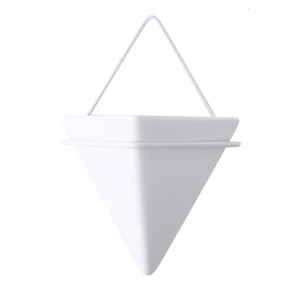 Pot de Fleurs Mural <br> Déco Géométrique