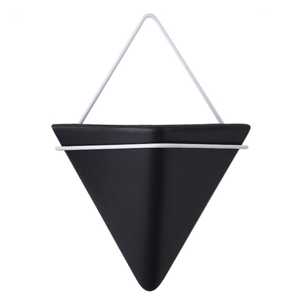 Pot de Fleurs Mural <br> Déco Géométrique