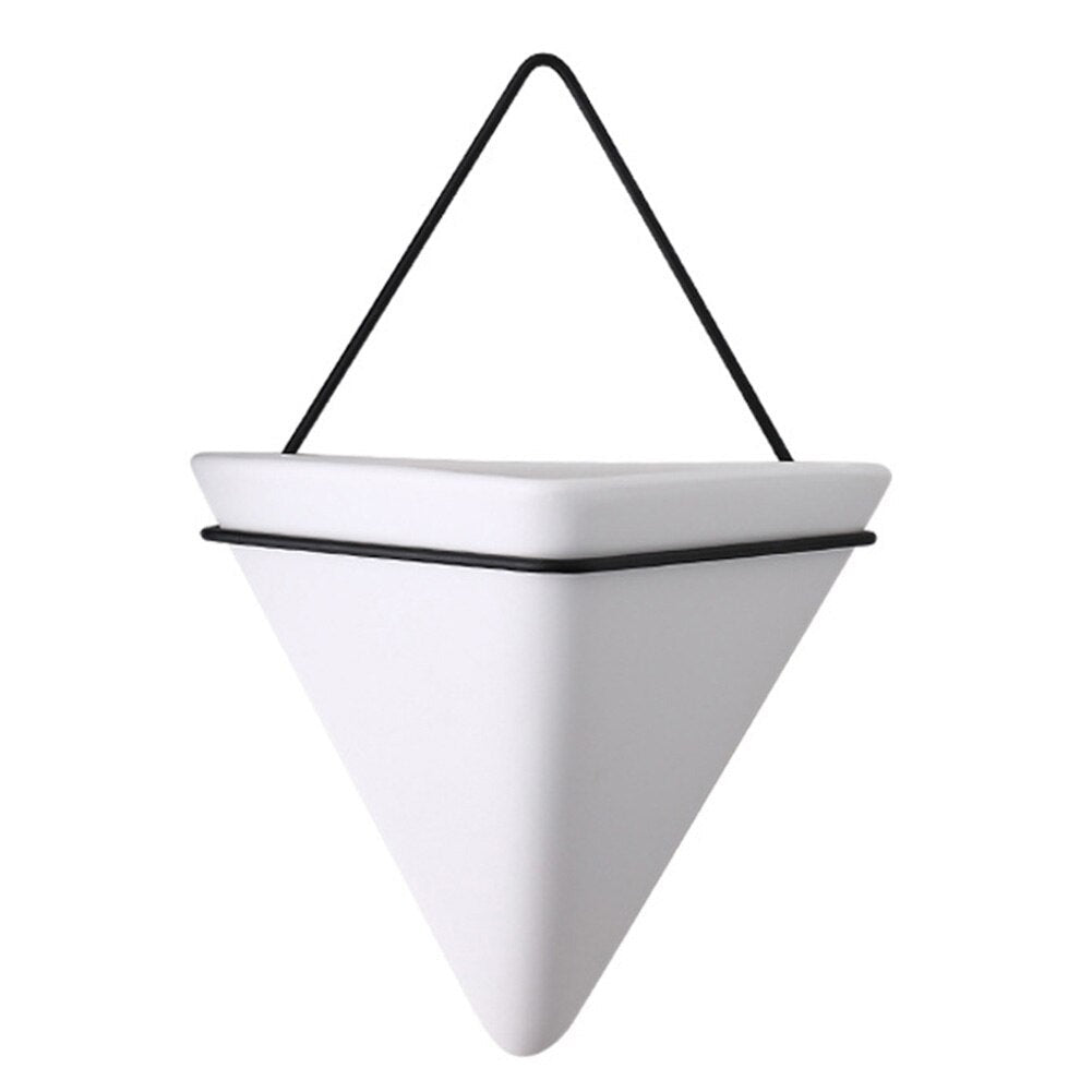 Pot de Fleurs Mural <br> Déco Géométrique