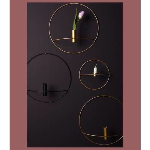 pot de fleur mural en fer forge