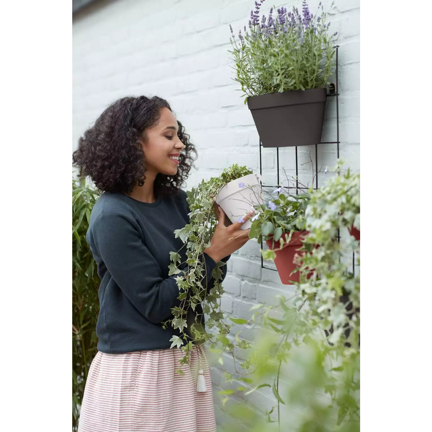 Pot Mural Plastique <br> Wall duo (x10)