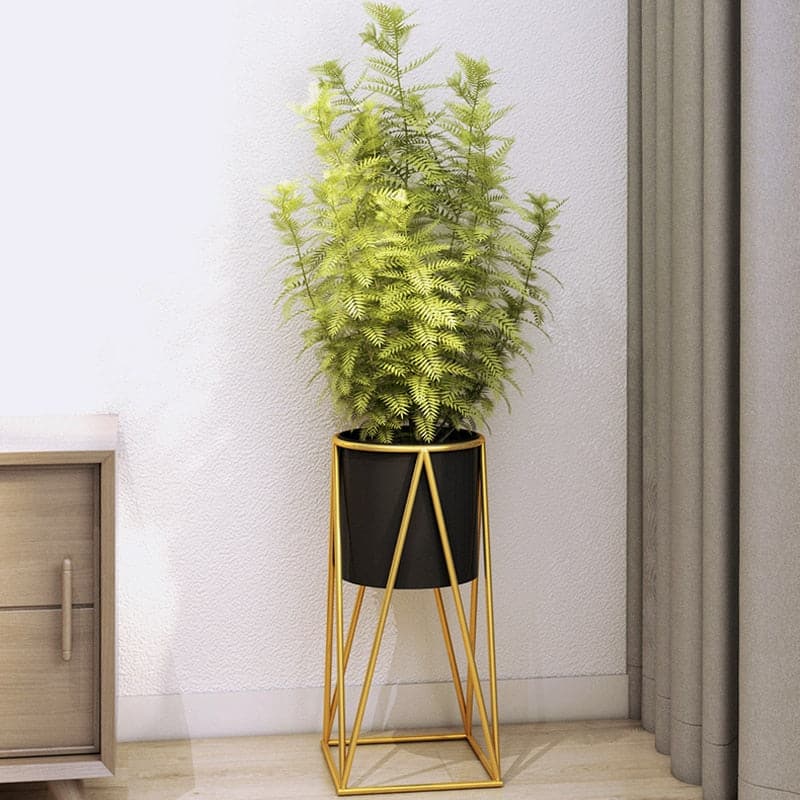 Support plante sur Pied Métal