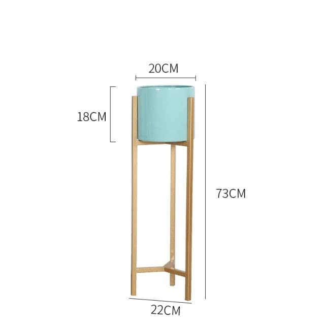 Porte Plante Doré <br> Goldy