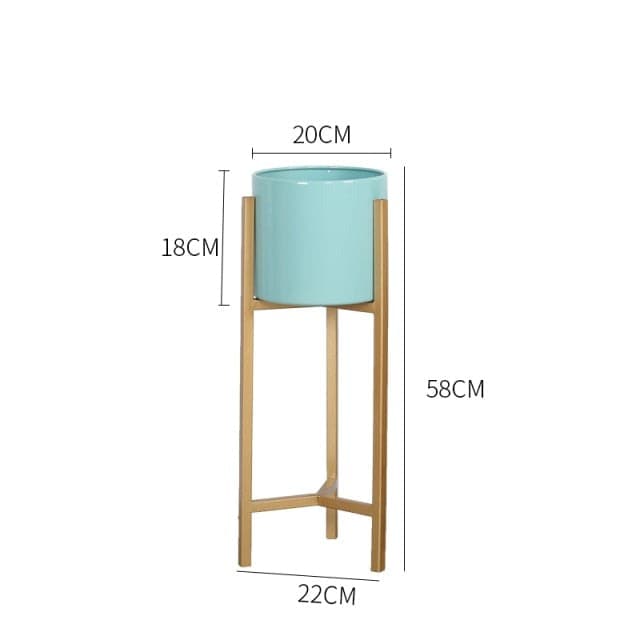 Porte Plante Doré <br> Goldy