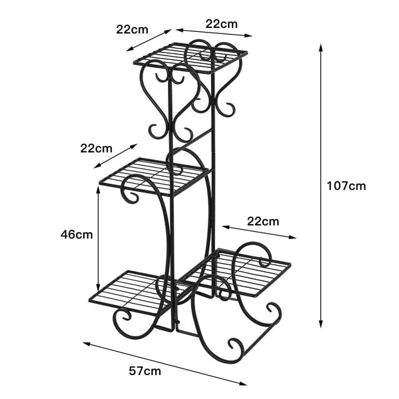Porte Plante Fer <br> Romance Parisienne