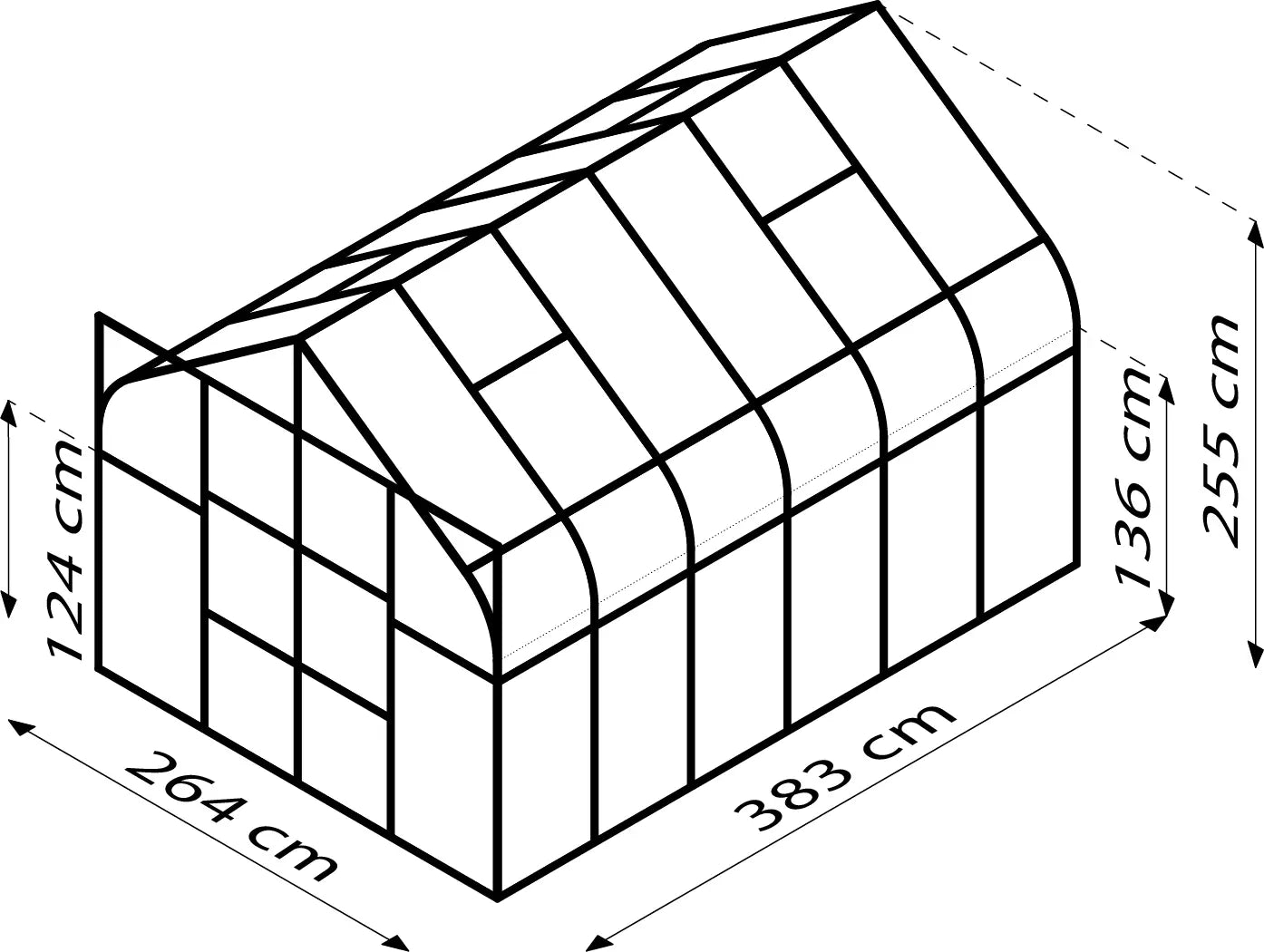 serre autonome polycarbonate 