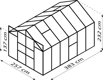 serre a semie polycarbonate