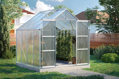 serre carré polycarbonate