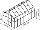 serre autoportante polycarbonate
