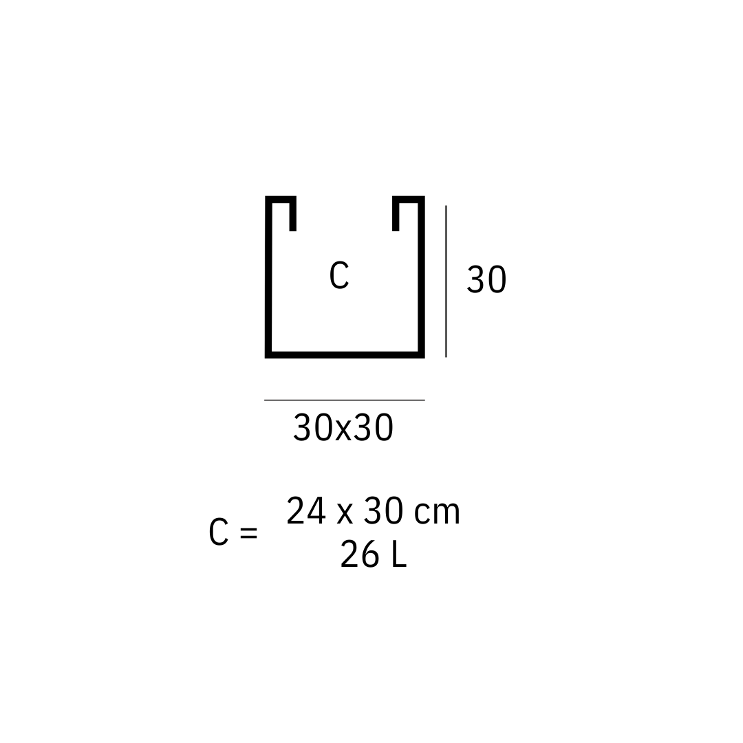 Pot - Cubo
