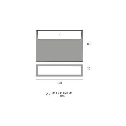 Jardinière - Wall LED