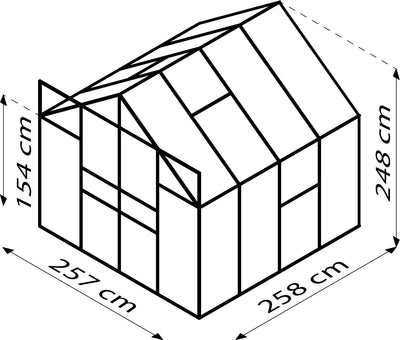 serre de jardin en polycarbonate belgique 