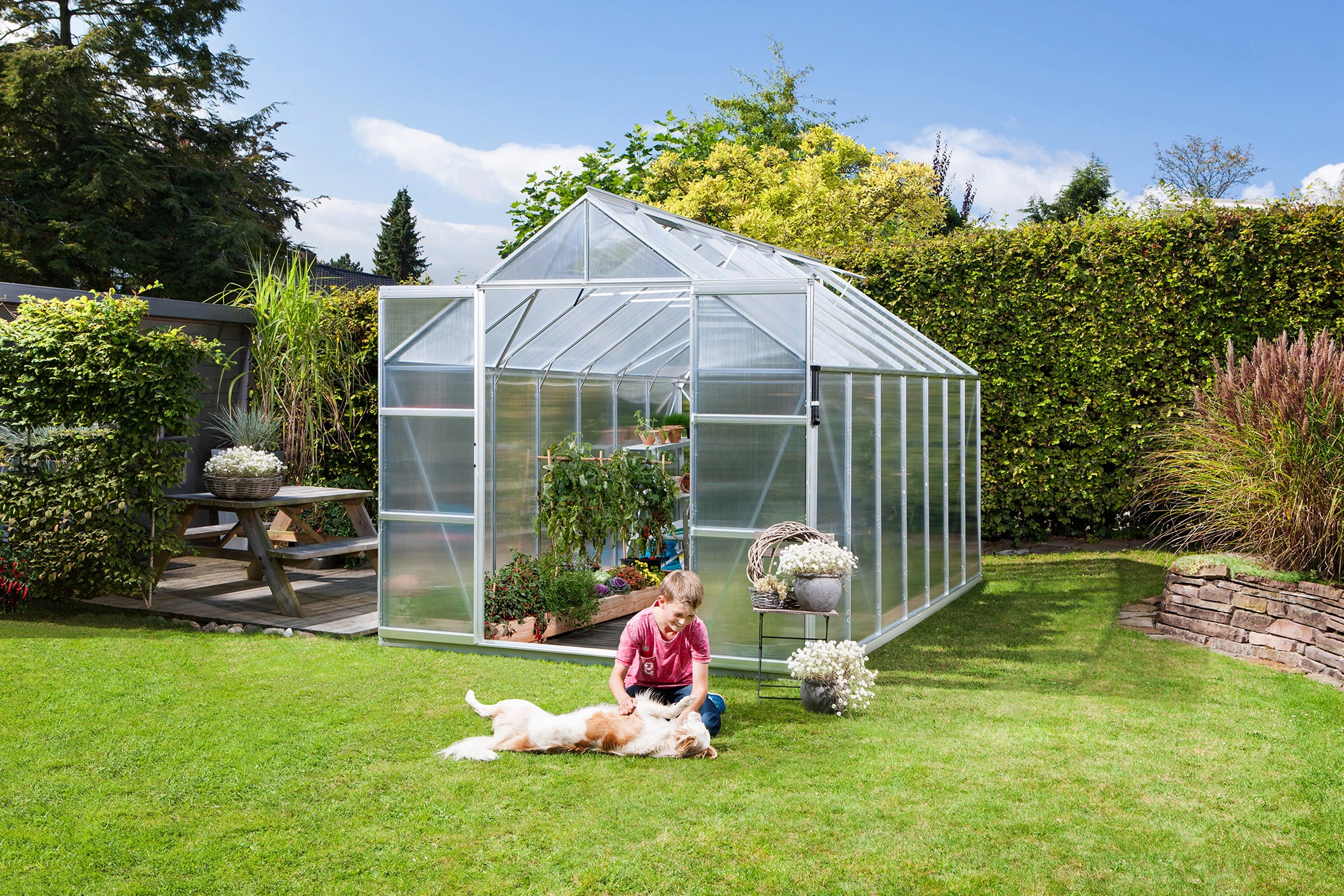 serre hauteur 2m50 