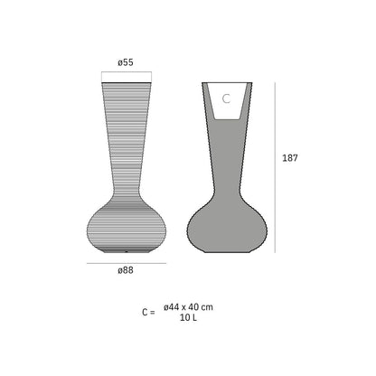 Vase - Bloom LED