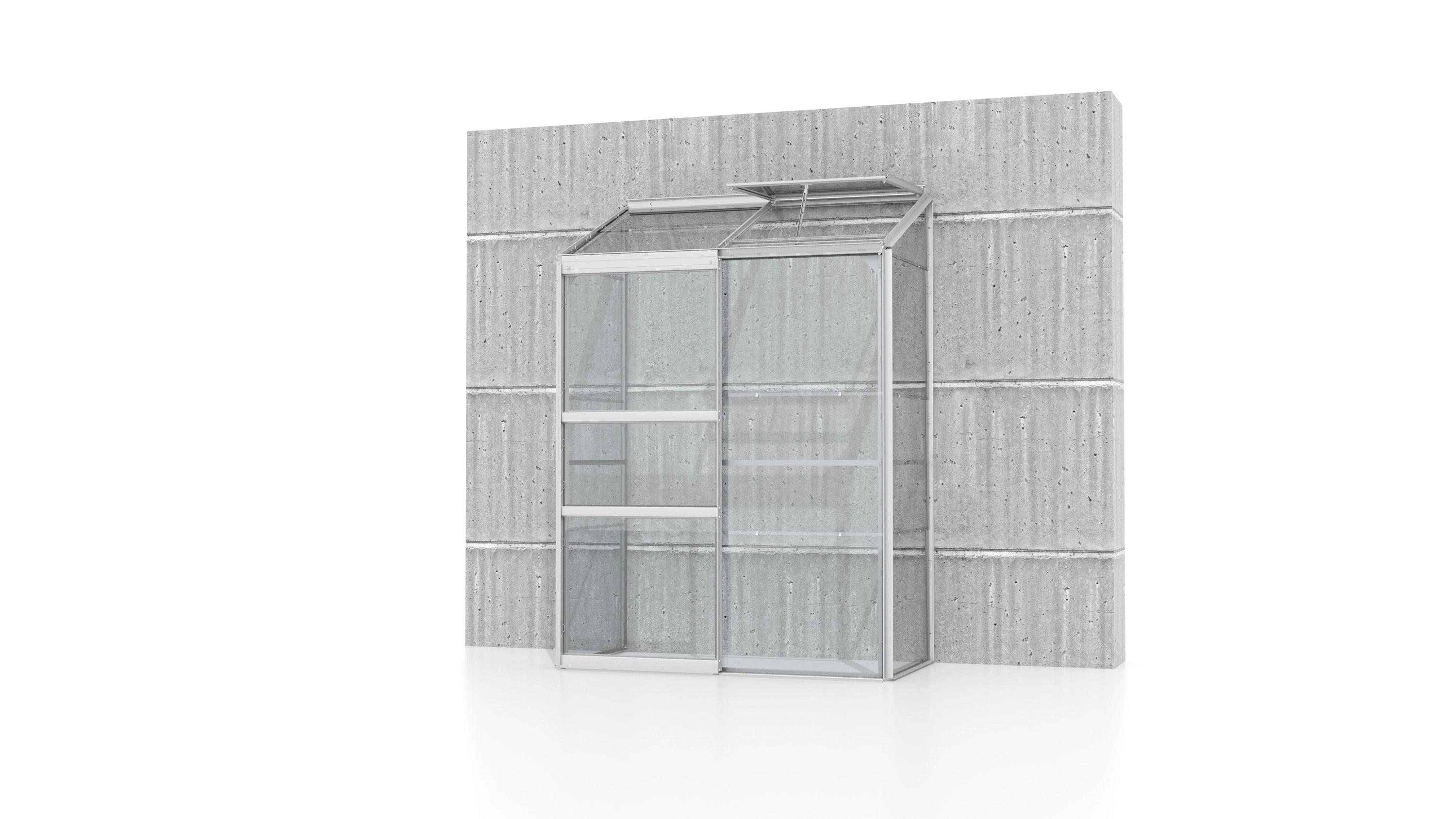 mini serre de balcon en verre 