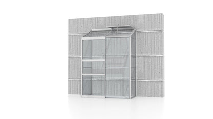 mini serre de balcon en verre 