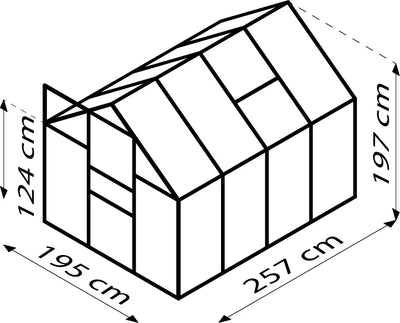 serre rigide polycarbonate