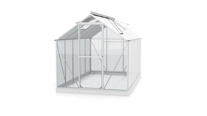 serre de jardin en aluminium et verre securit
