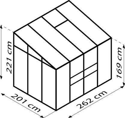Serre Adossée 5m2