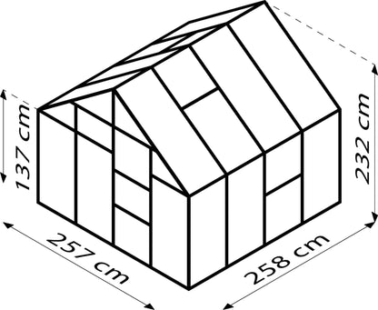 Serre - Méridien 6,7m²