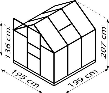 Serre - Planète 3,8m²