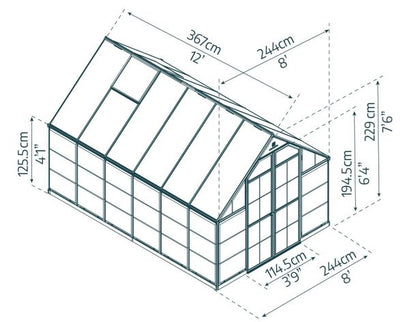 Serre - Balance 9 m²