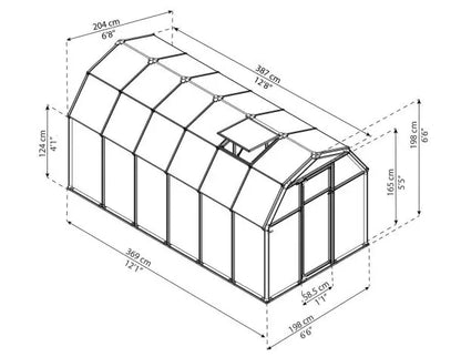 Serre-jardin-Polycarbonate-avec-Embase-dimensions