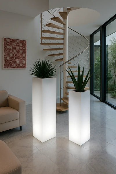 Pot - Cubo Alto -LED